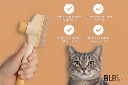 SmartBrush™ -  Brosse de Toilettage Anti-Poils Morts